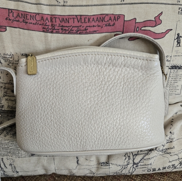 Coach White Leather Crossbody Bag - Picture 1 of 8
